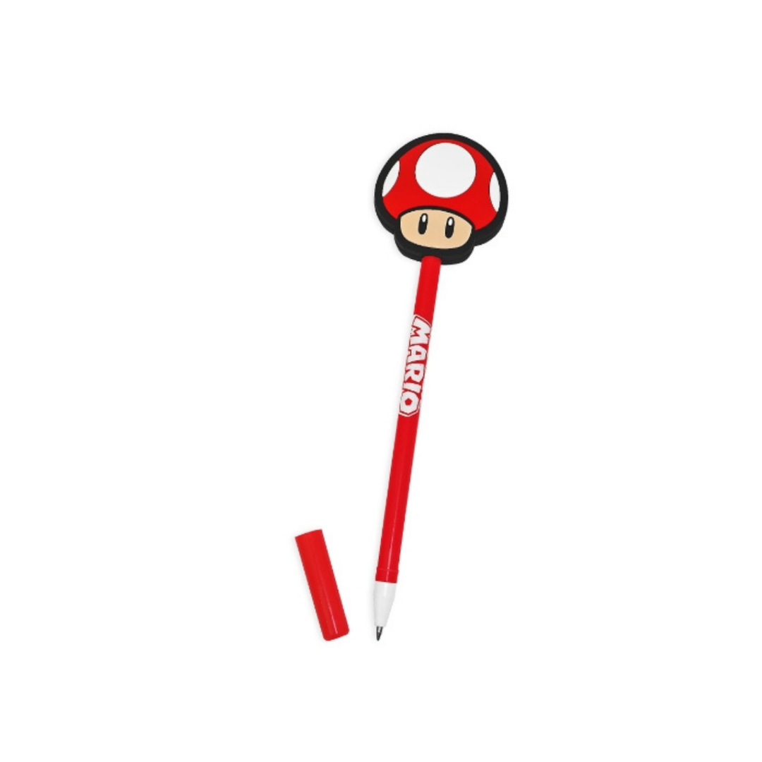Super Mario Rubber Topper Pen