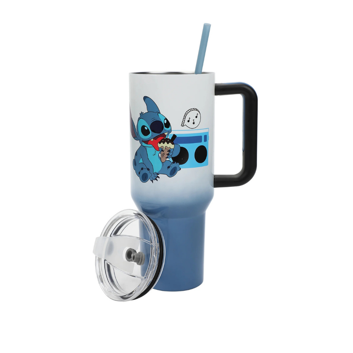 Disney's Stitch Chilled Vibes 40 Oz Stainless Steel Tumbler With Handle