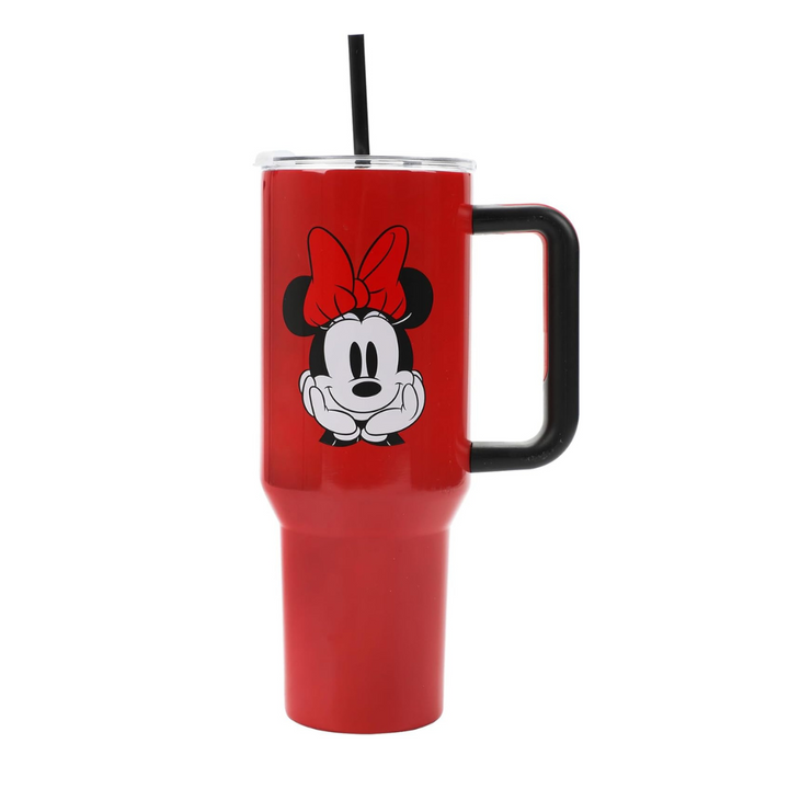 Disney Classic Minnie Mouse 40 Oz Stainless Steel Tumbler