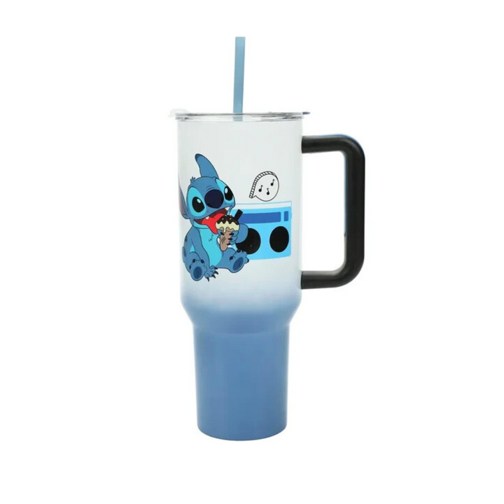 Disney's Stitch Chilled Vibes 40 Oz Stainless Steel Tumbler With Handle