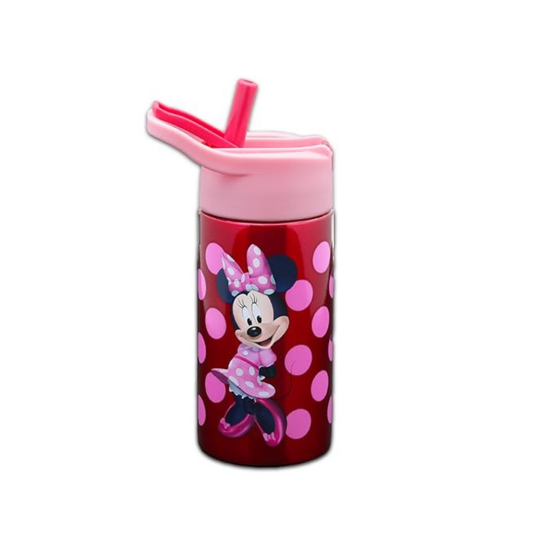 Disney Minnie Mouse Stainless Steel Water Bottle for Girls 14oz