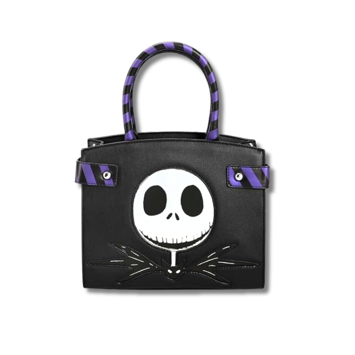 Nightmare Before Christmas Jack Skellington Black Purse