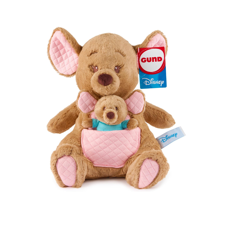 Gund Disney Official Kanga and Roo Oh So Snuggly Plush  12.5”