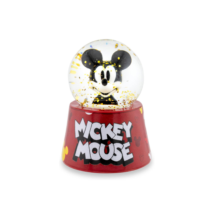 Disney Mickey Mouse Light-Up Mini Snow Globe, 2.75 Inches Tall