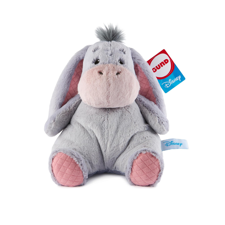 Gund Disney Official Eeyore Donkey Stuffed Animal Grey, 12.5”