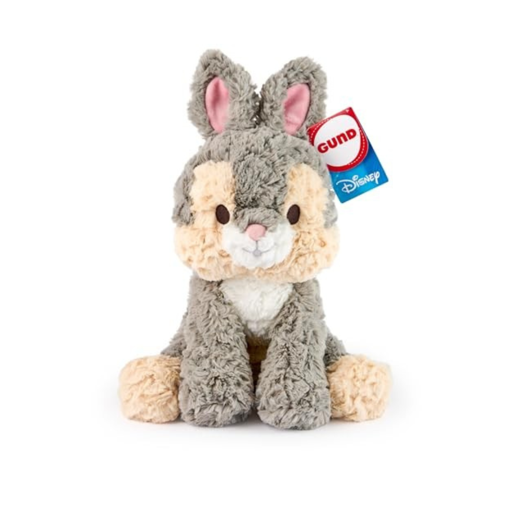 Gund  Disney Bunny Rabbit Stuffed Animal Gray, 10”