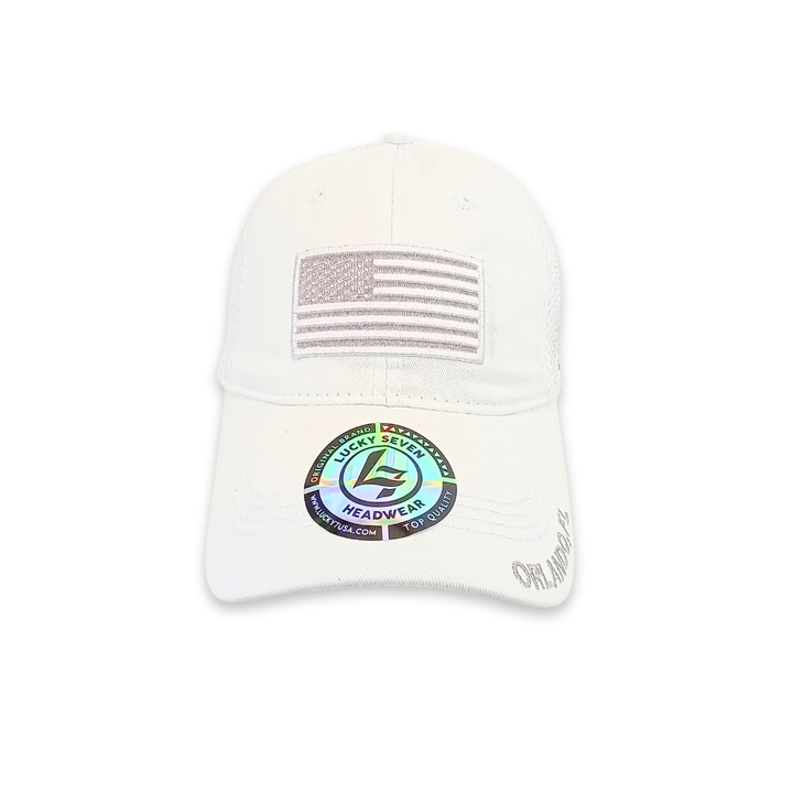 Flag USA Mesh Cap Orlando, Florida for Adult, unisex