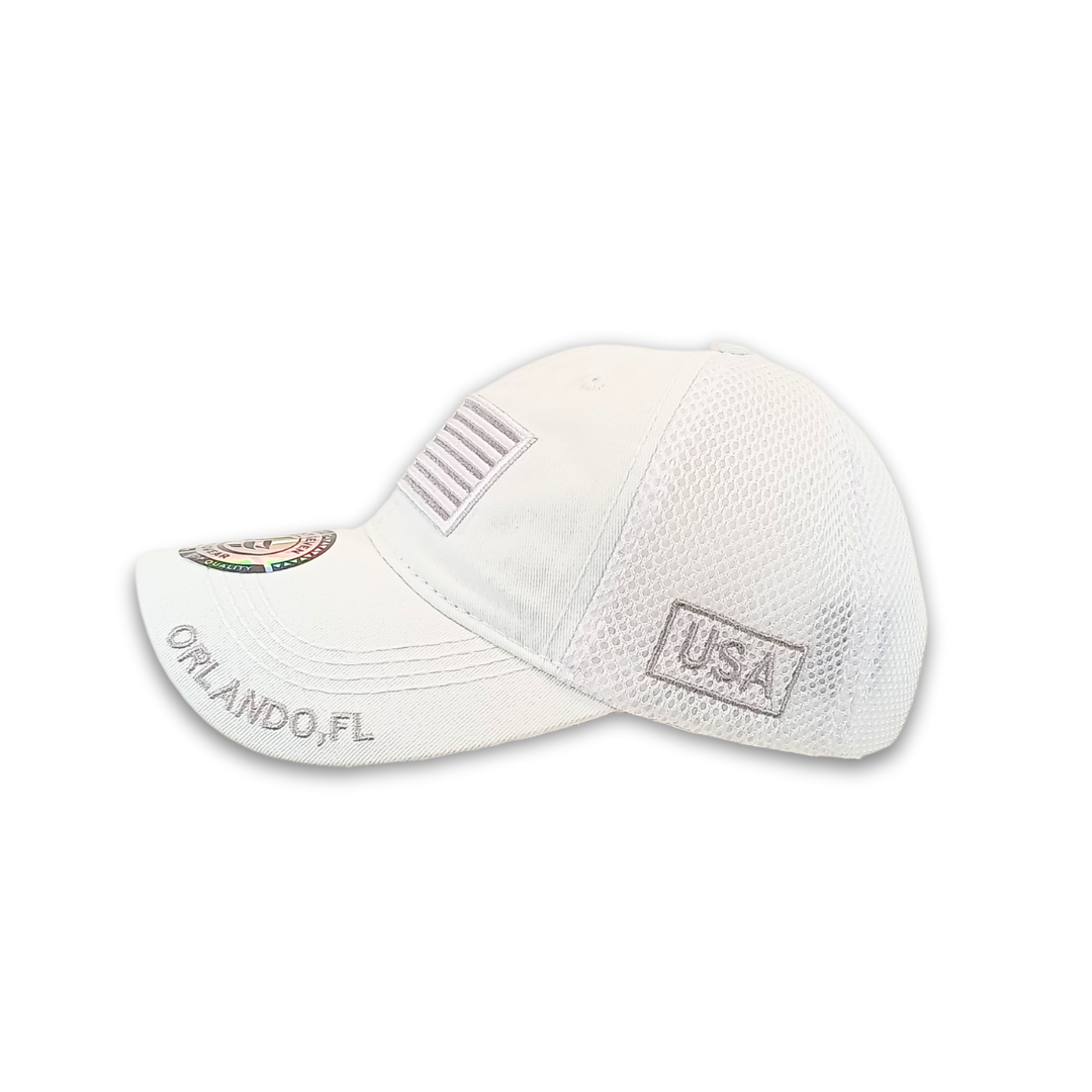 Flag USA Mesh Cap Orlando, Florida for Adult, unisex