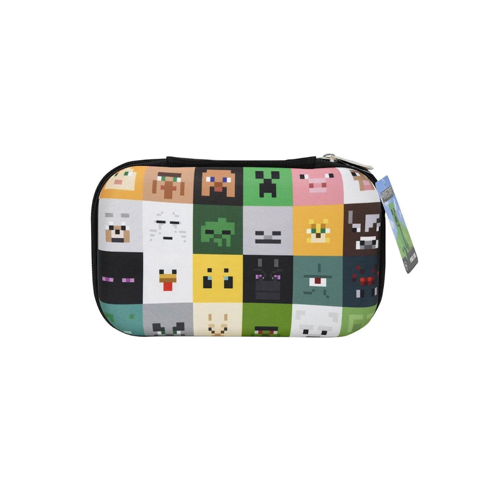 Minecraft Character Block Hard Pencil Case