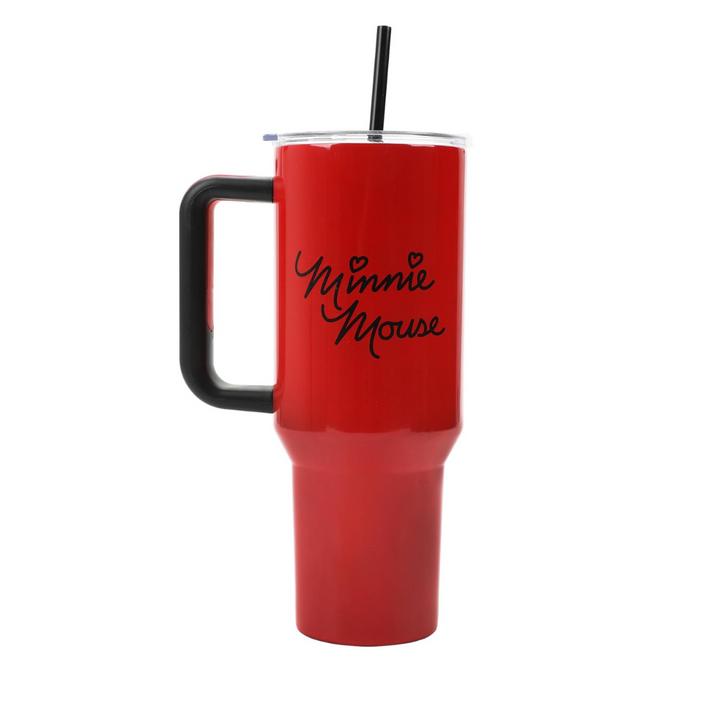 Disney Classic Minnie Mouse 40 Oz Stainless Steel Tumbler