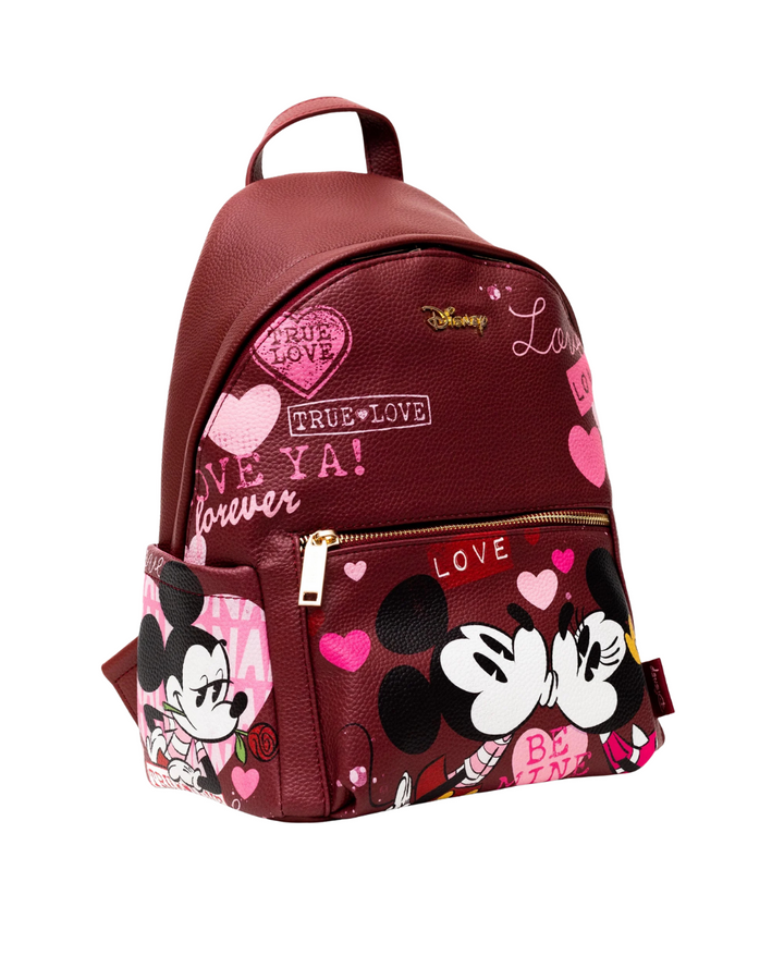 Disney Mickey and Minnie Love - Mini Backpack Vegan Leather