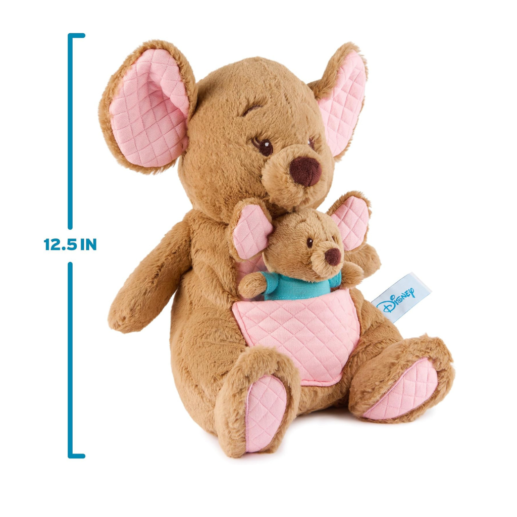 Gund Disney Official Kanga and Roo Oh So Snuggly Plush  12.5”