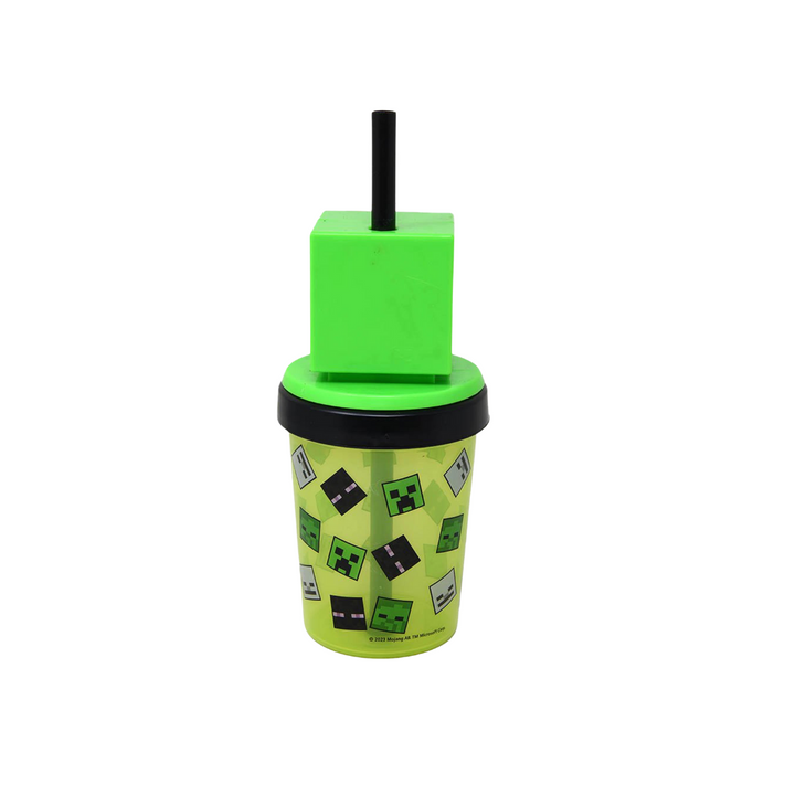 Minecraft Super Sipper with Straw, 13 Oz, 1 Count
