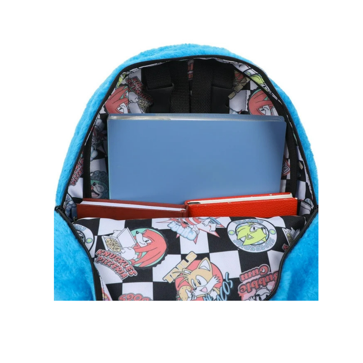 Sonic the Hedgehog Reversible Character 16.5" Backpack