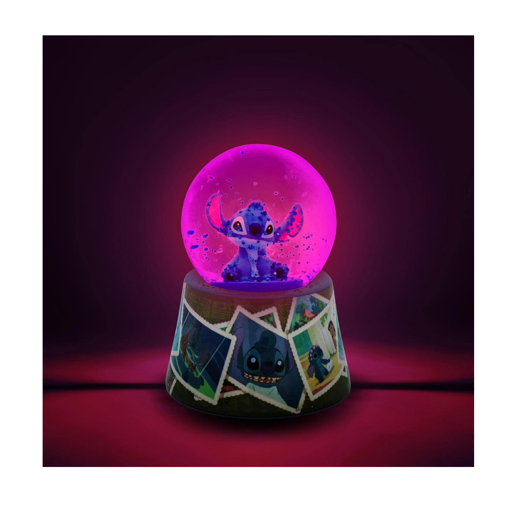 Lilo & Stitch Vintage Water Globe – Classic Disney Collectible with Tropical Charm