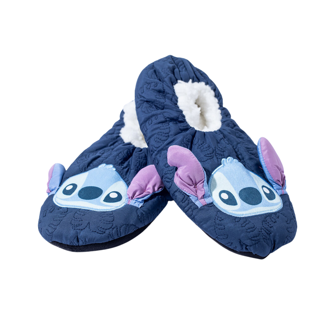 Disney Stitch Women's Fuzzy Babba Slipper Socks 1-Pack, One Size