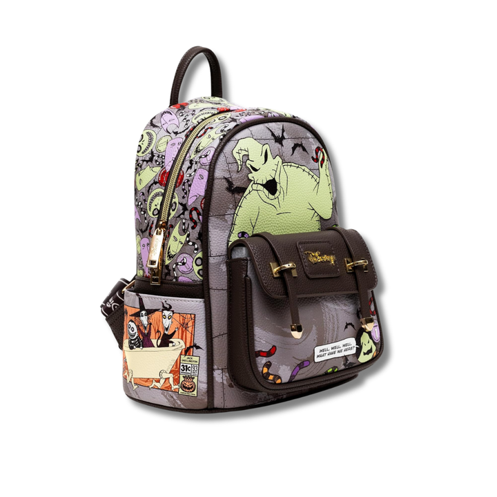Oogie Boogie 11" Vegan Leather Fashion Mini Backpack