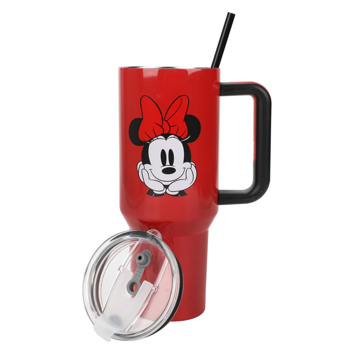 Disney Classic Minnie Mouse 40 Oz Stainless Steel Tumbler