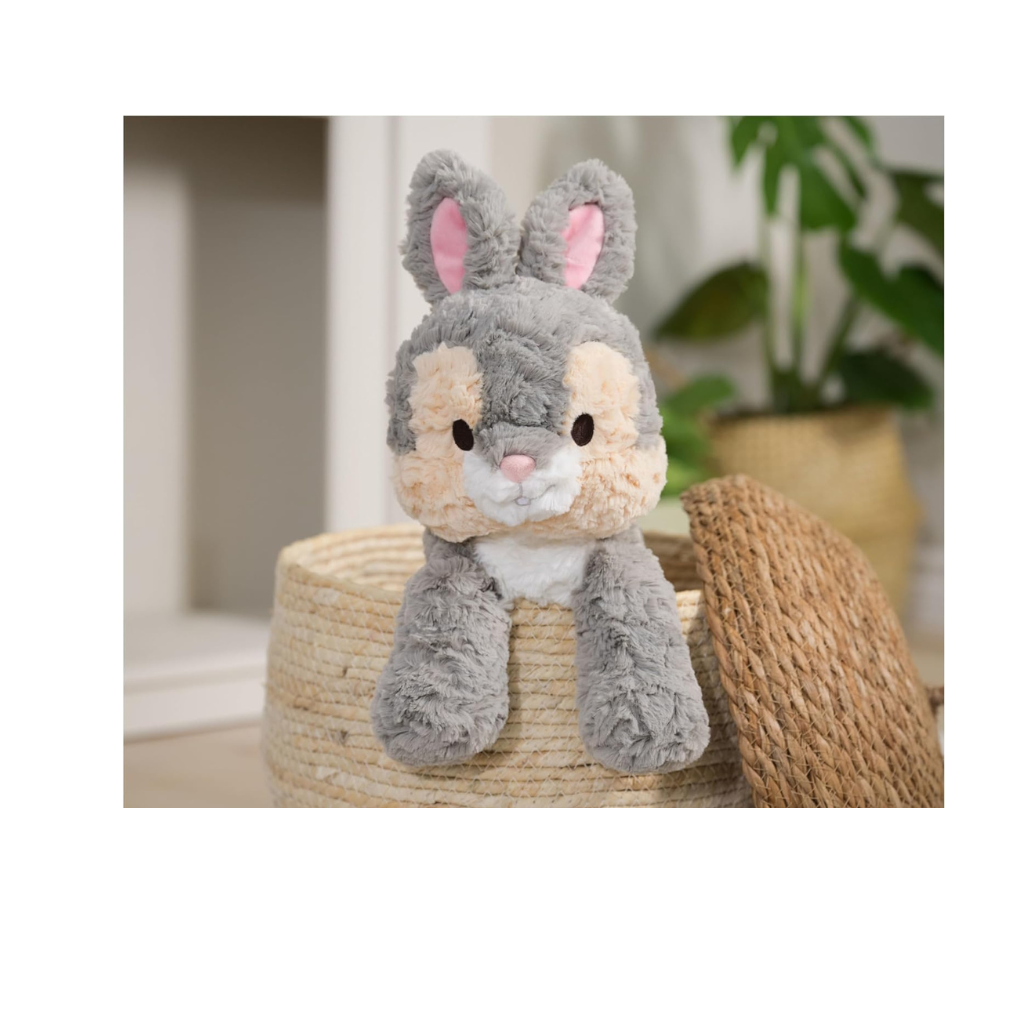 Gund  Disney Bunny Rabbit Stuffed Animal Gray, 10”