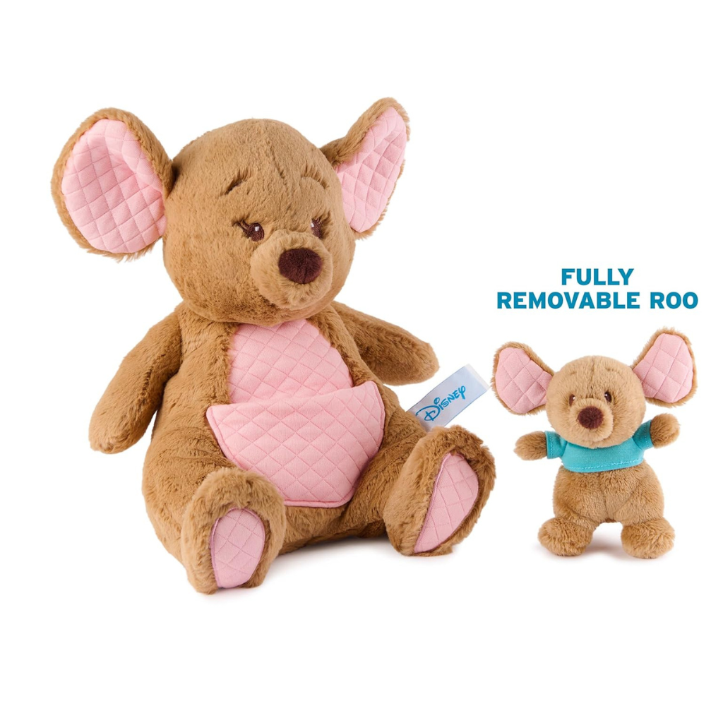Gund Disney Official Kanga and Roo Oh So Snuggly Plush  12.5”