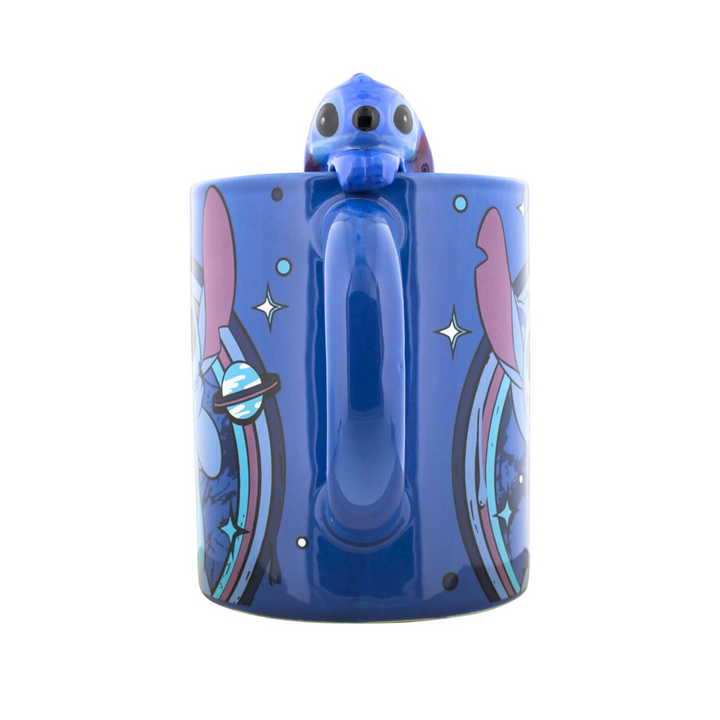 Lilo & Stitch 17oz Mug with Sculpted Stitch Critter