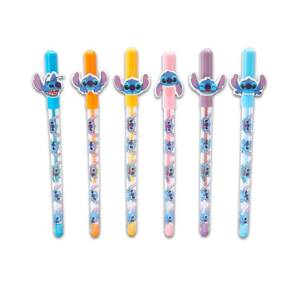Disney Stitch 6 Pack Gel Pens
