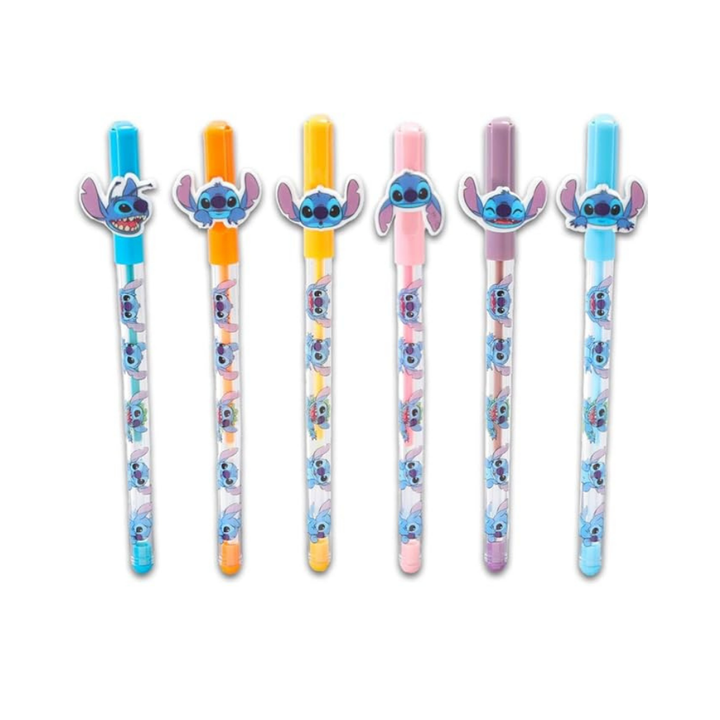 Disney Stitch 6 Pack Gel Pens