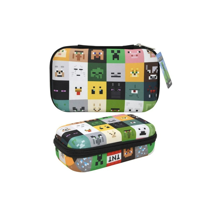 Minecraft Character Block Hard Pencil Case