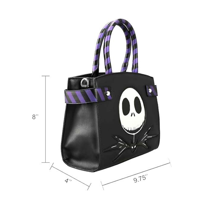 Nightmare Before Christmas Jack Skellington Black Purse
