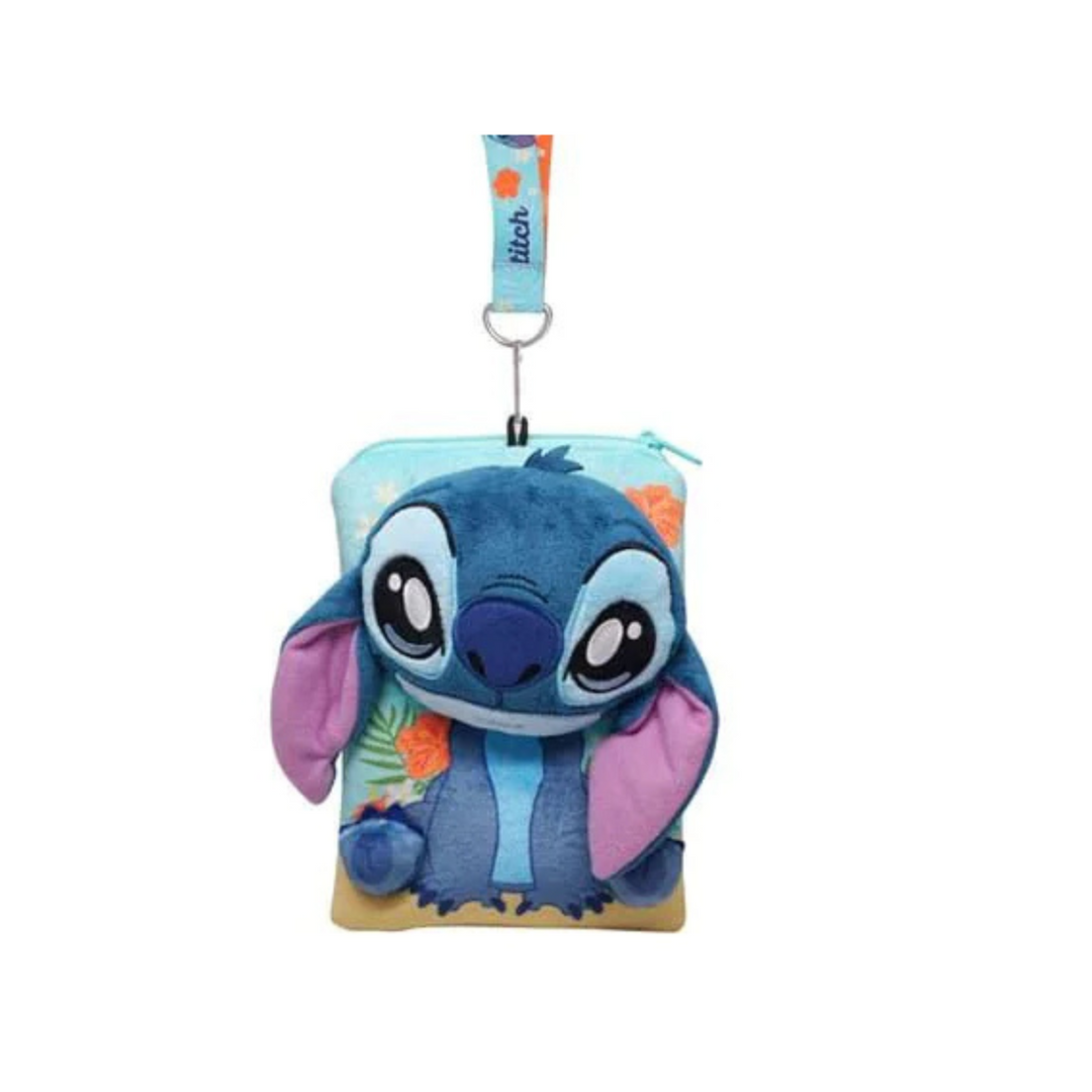 Lilo & Stitch Stitch Sitting Deluxe Plush Lanyard