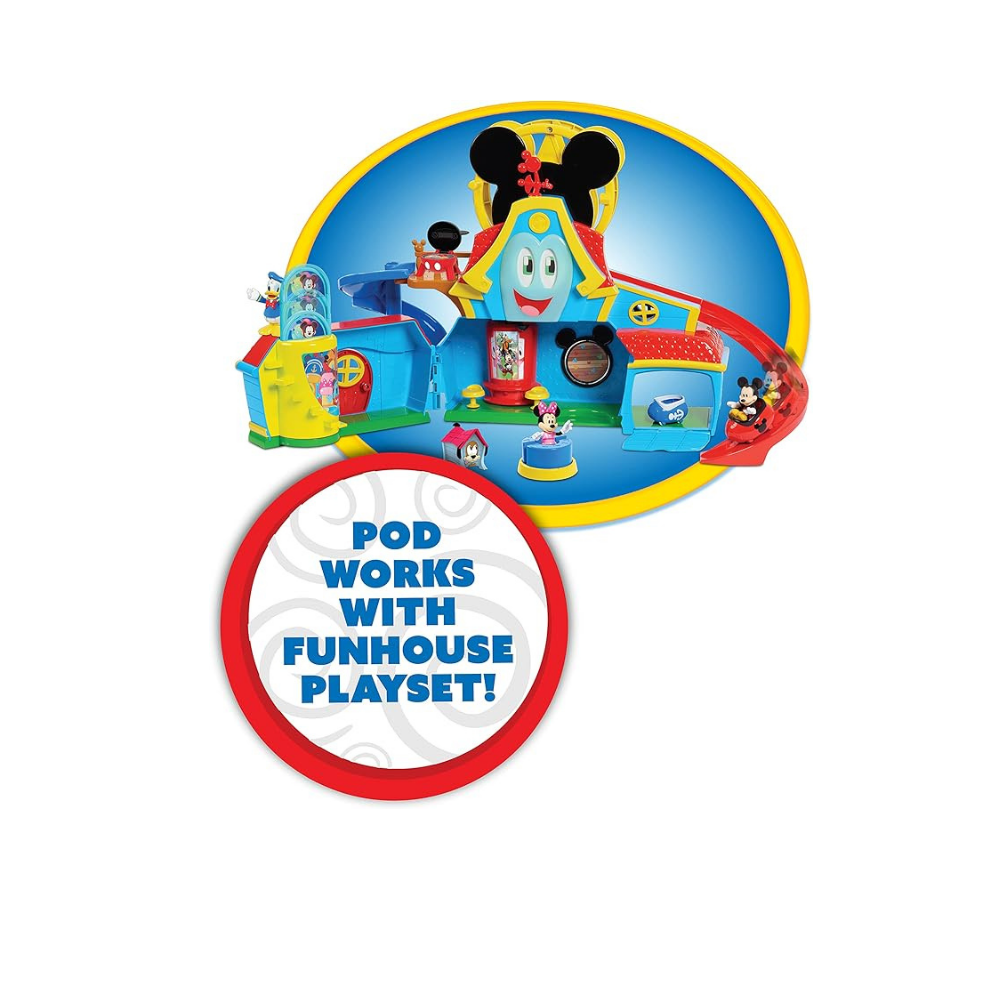Disney Junior Minnie Mouse, Pink Toy Car for Ages 3 Up