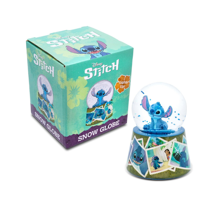 Lilo & Stitch Vintage Water Globe – Classic Disney Collectible with Tropical Charm