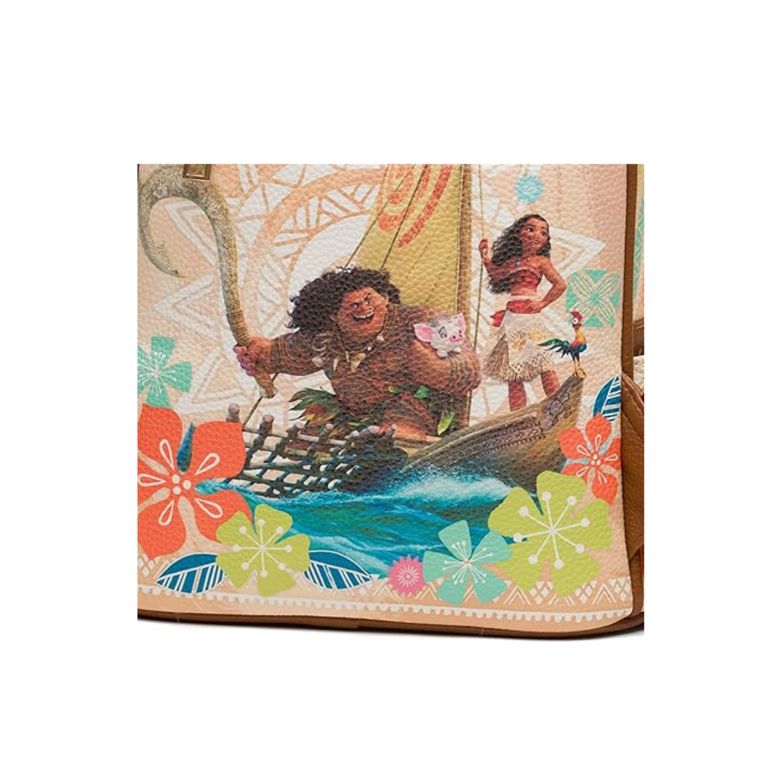 Moana Making Waves 11" Vegan Leather Mini Backpack