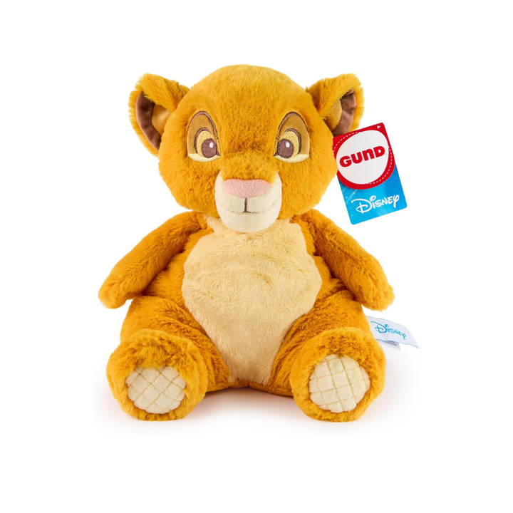 Gund Disney Official Simba, Yellow, 12.5”