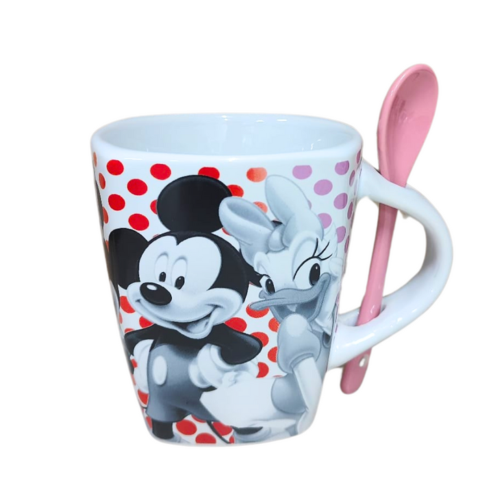 Disney Mickey Groupies Mug With Spoon