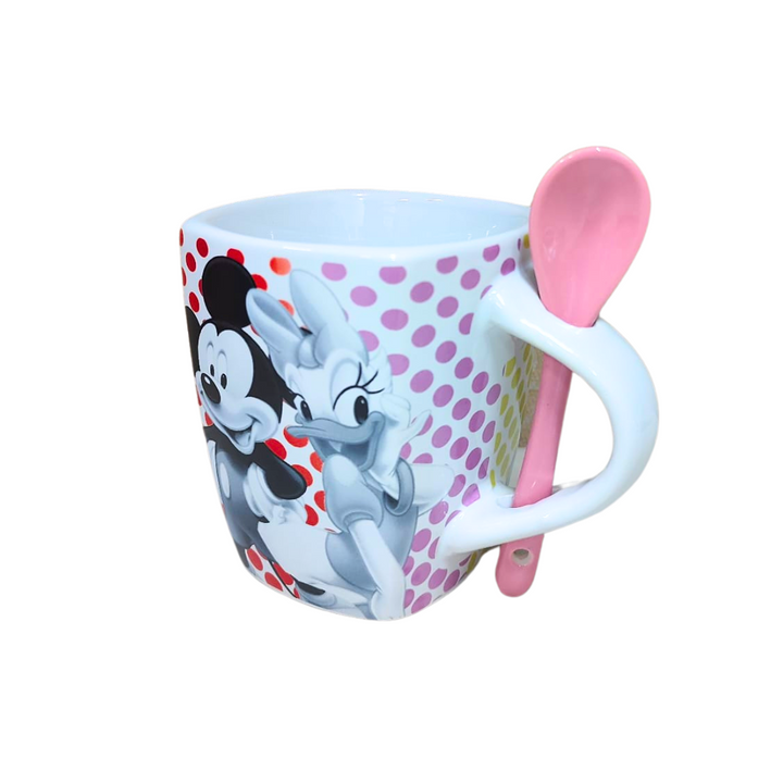 Disney Mickey Groupies Mug With Spoon