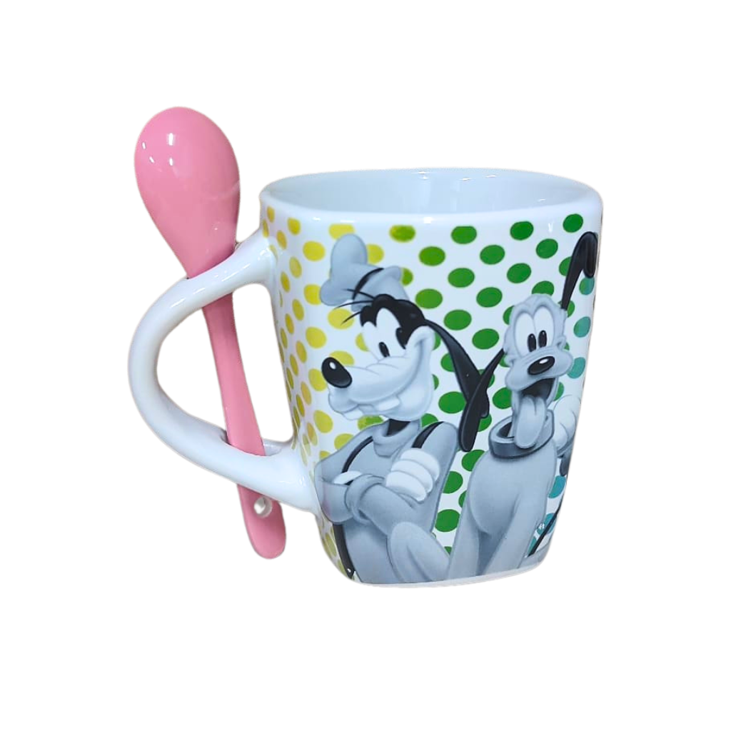 Disney Mickey Groupies Mug With Spoon