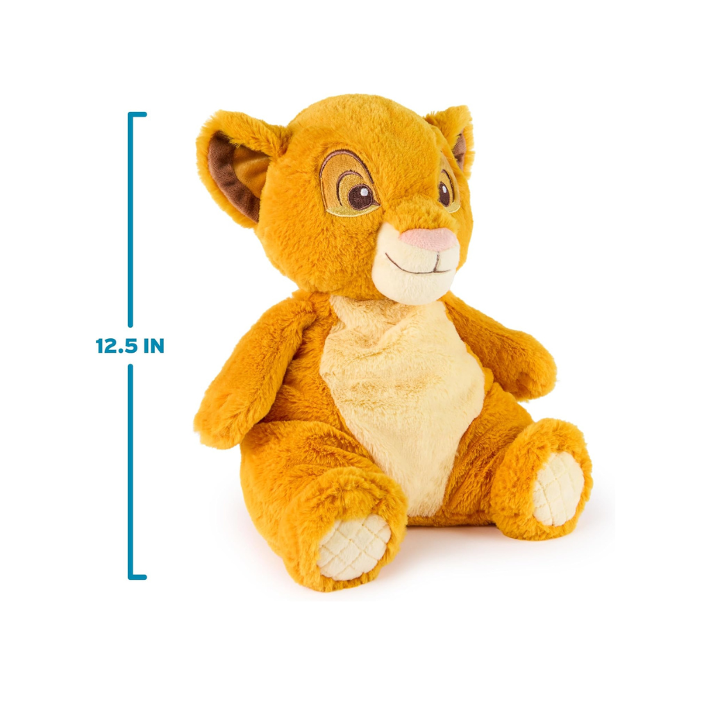 Gund Disney Official Simba, Yellow, 12.5”