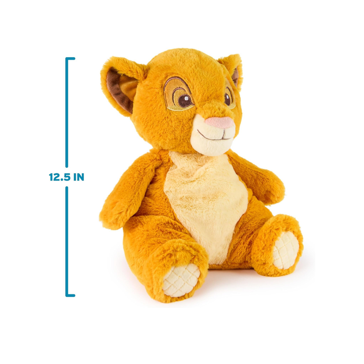 Gund Disney Official Simba, Yellow, 12.5”