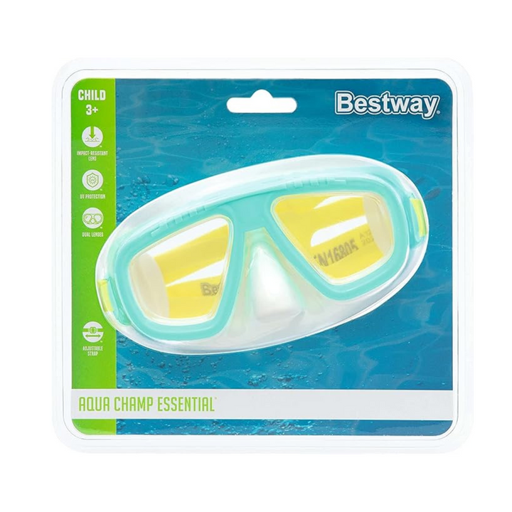 Bestway Multicolor Swimming Mask with Googles