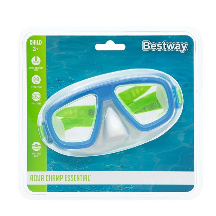 Bestway Multicolor Swimming Mask with Googles