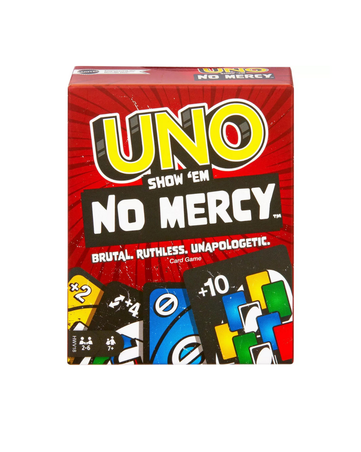 UNO Show ‘em No Mercy Card Game for Kids, Adults & Family Night, Parties and Travel