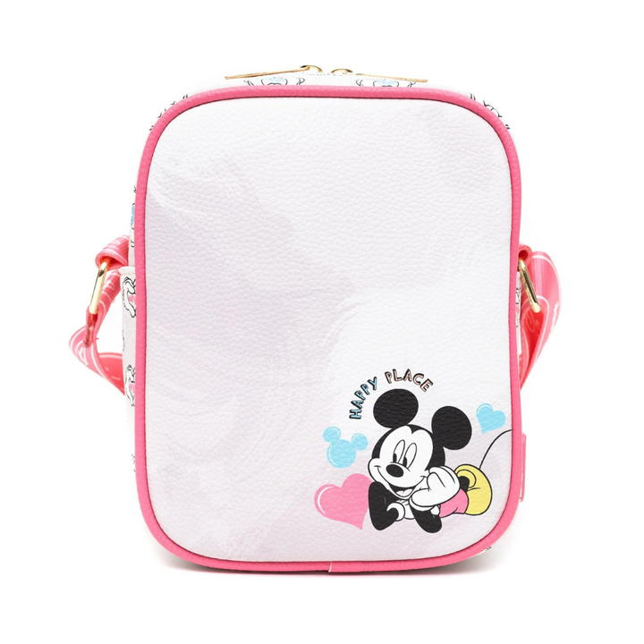 Disney Minnie Mouse 8 Vegan Leather Crossbody Shoulder Bag