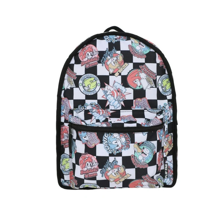 Sonic the Hedgehog Reversible Character 16.5" Backpack