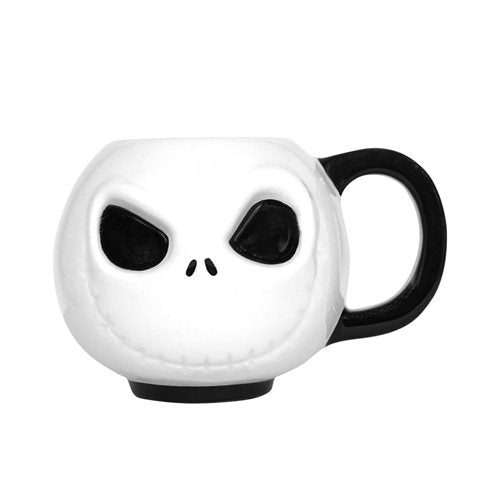 Nightmare Before Christmas Jack Expressions Ceramic Mug four different expressions