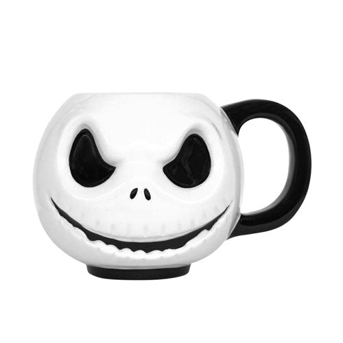 Nightmare Before Christmas Jack Expressions Ceramic Mug four different expressions