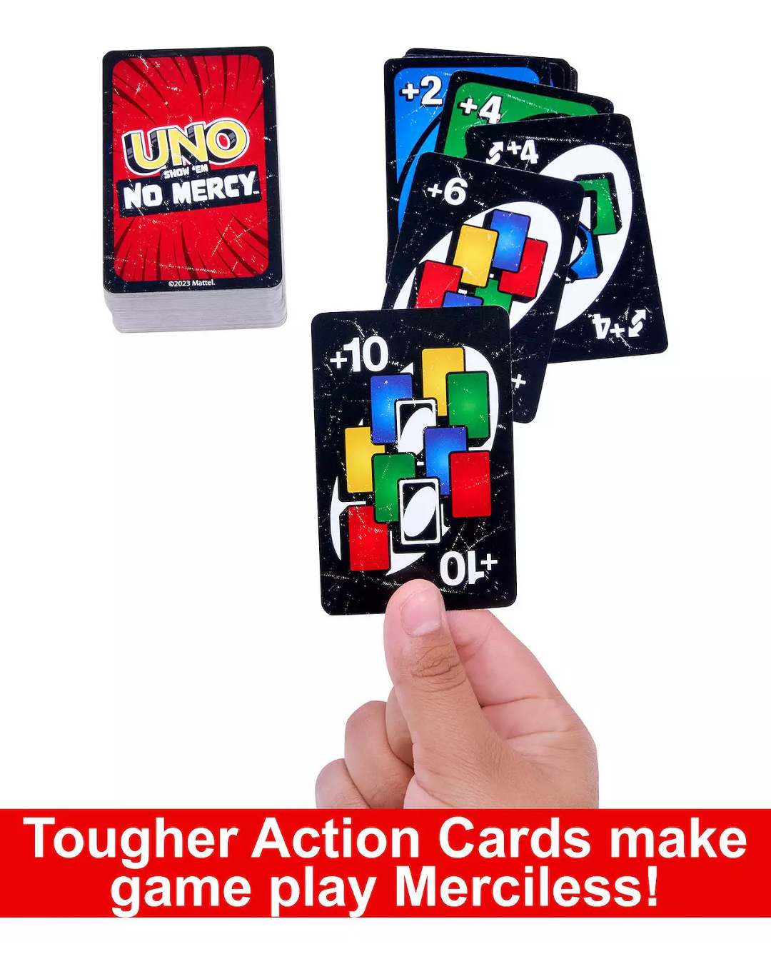 UNO Show ‘em No Mercy Card Game for Kids, Adults & Family Night, Parties and Travel
