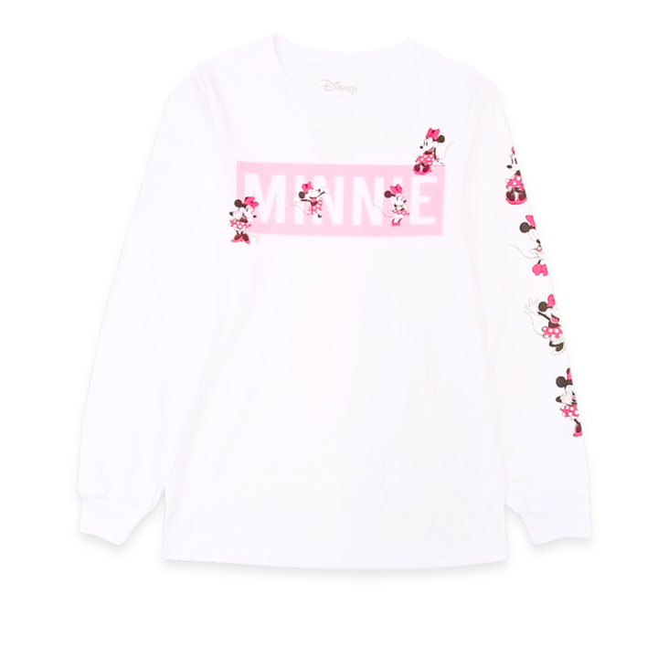 Minnie Blocks Long Sleeve fos Adult
