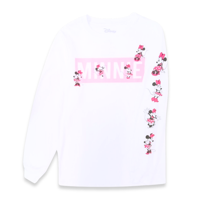 Minnie Blocks Long Sleeve fos Adult