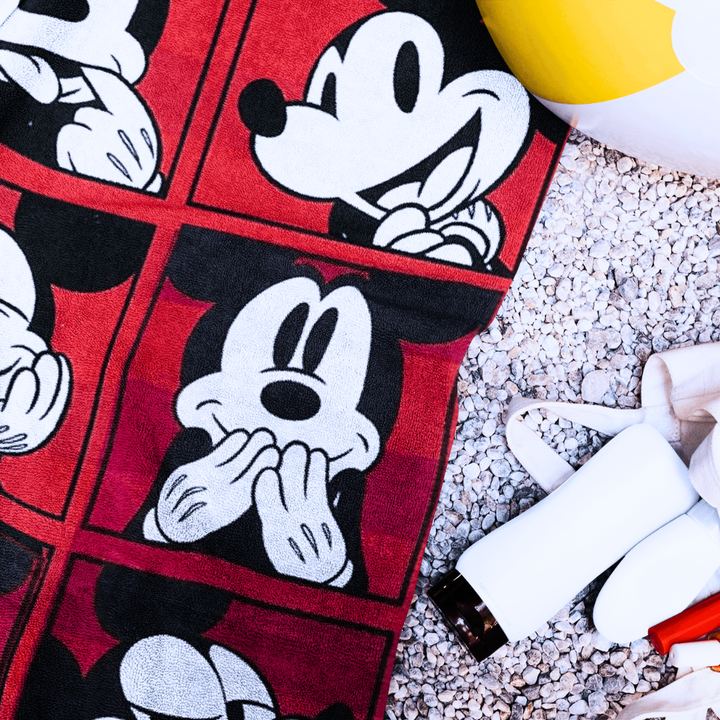 Disney Mickey Mouse Laughter Beach Towel